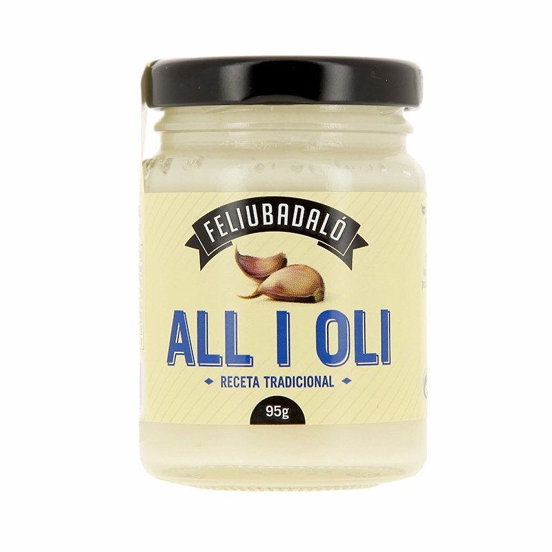 SALSA ALIOLI GIRASOL FRASCO 12/95g